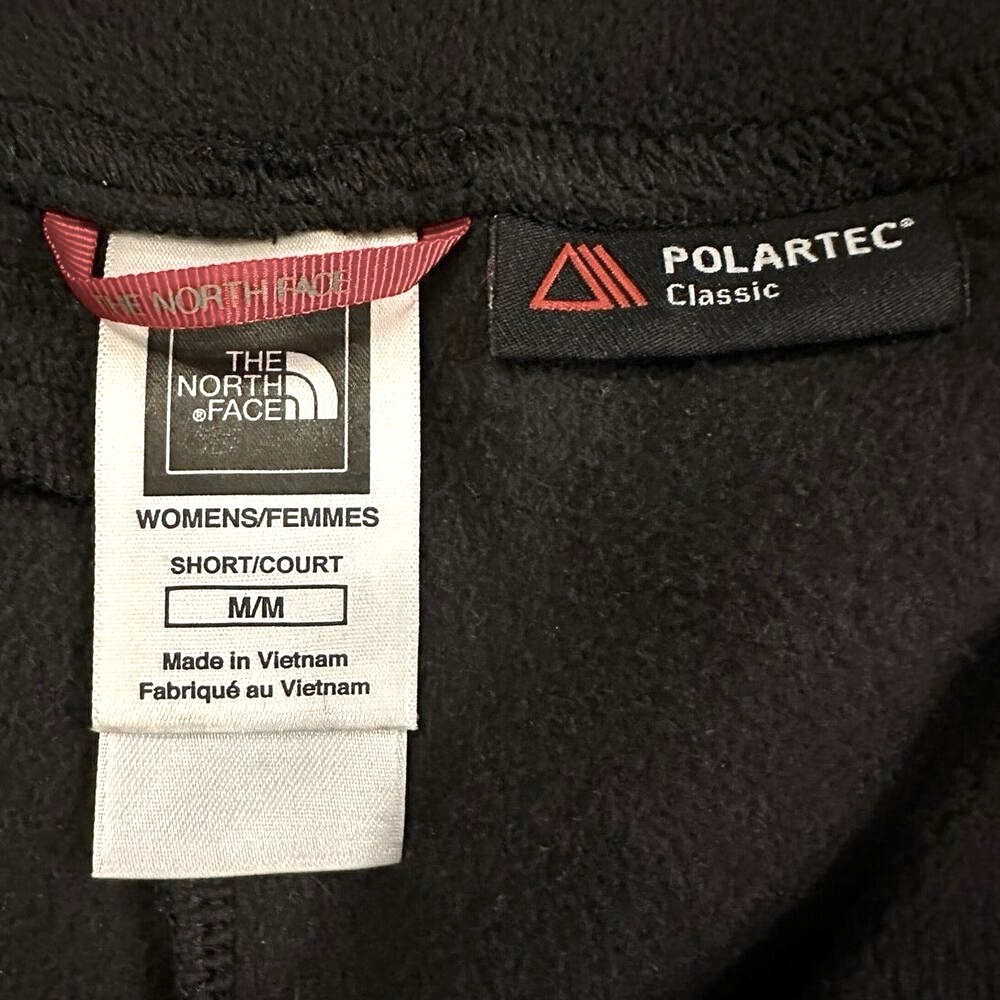 The North Face - Women’s Polartec Classic Black Fleece Pants - Size M 28” inseam